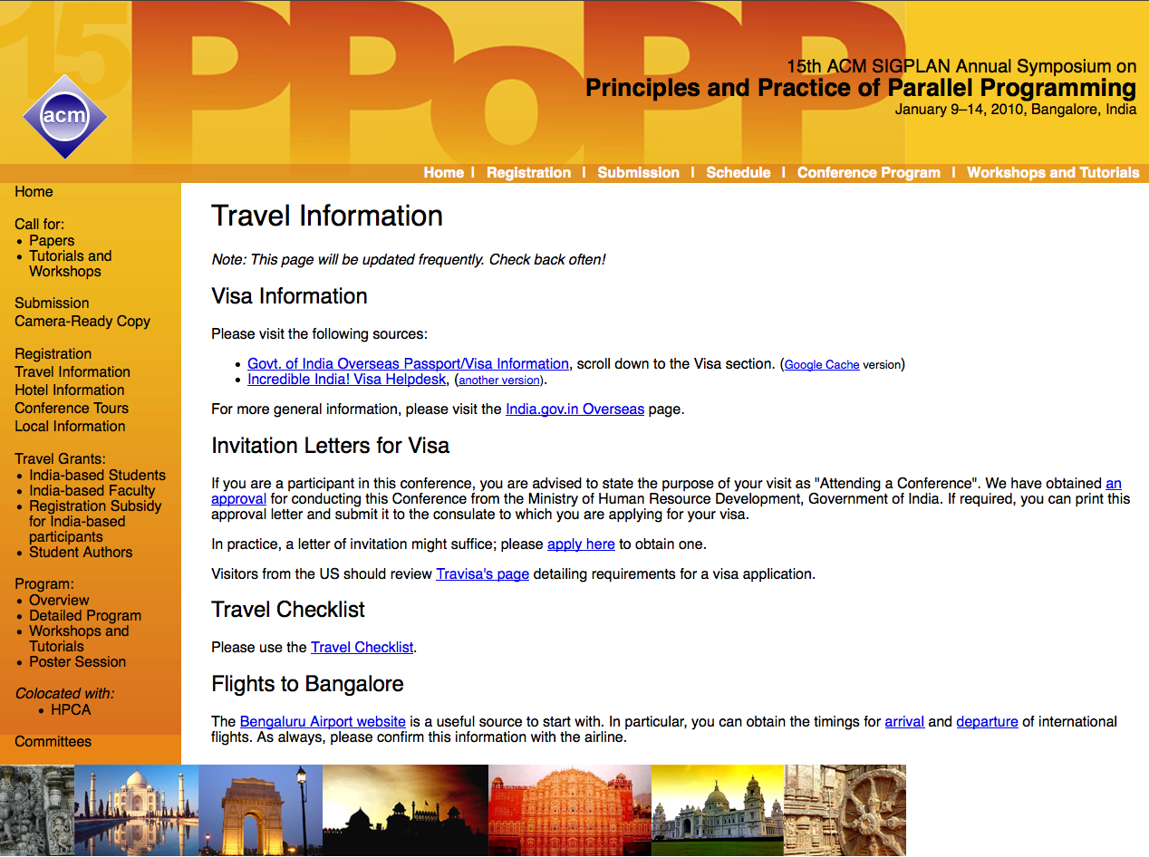 PPoPP 2010 Website